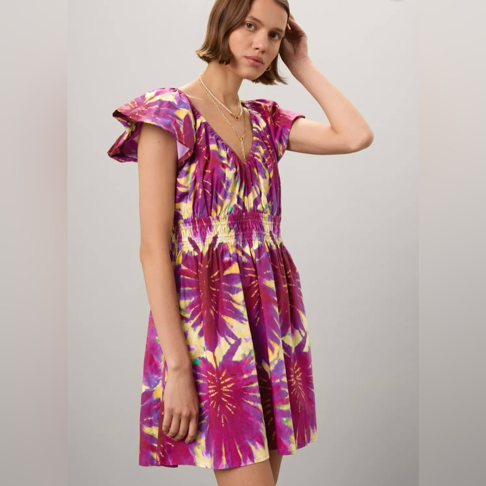 Marie Oliver Emilia Dress Boysenberry NWOT XS